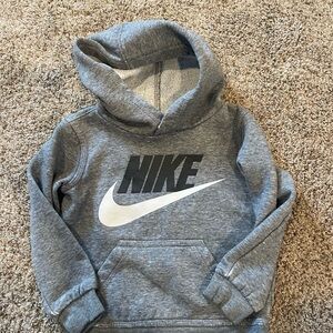 Nike Kids Heather Gray Hoodie